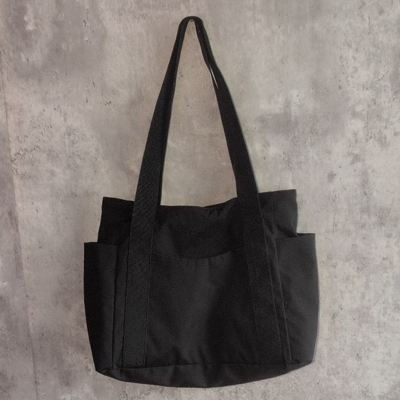Black Tote Bag - Picture 1 of 4